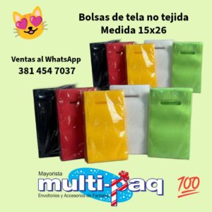 Bolsas de Tela No Tejida