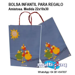 AMISTOSA INFANTIL 22X30