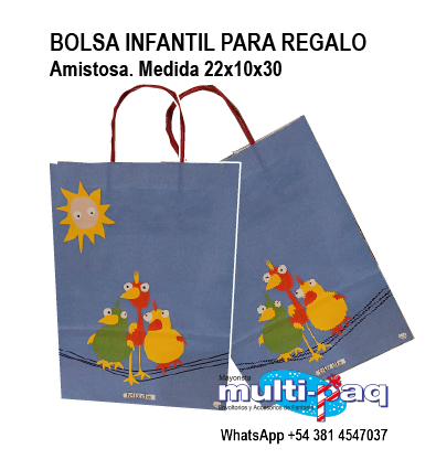 AMISTOSA INFANTIL 22X30
