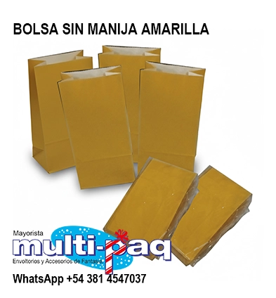 COTILLON LISO AMARILLO X 50 UNIDADES