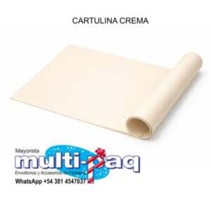 CARTULINA CREMA
