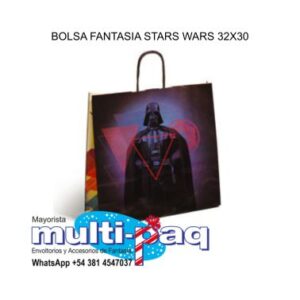 BOLSA FANTASIA STARS WARS 32X30