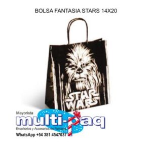 BOLSA FANTASIA STARS 14X20