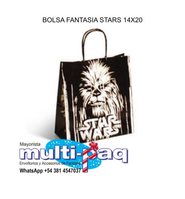 BOLSA FANTASIA STARS 14X20