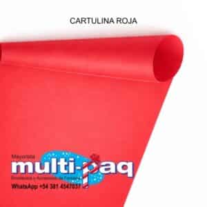 CARTULINA ROJO