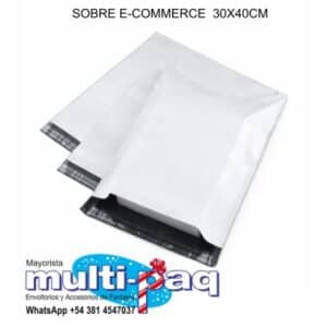 SOBRE E-COMMERCE BLANCO EVIDENCIA 30X40CM (X50)