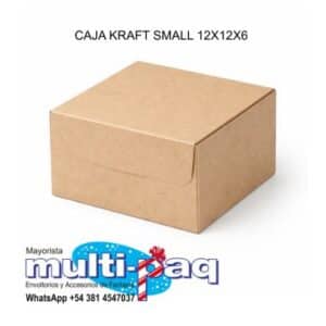 CAJA KRAFT SMALL 12X12X6