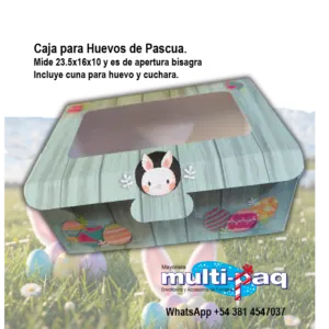 CAJA PASCUAS CON VISOR + CUNA