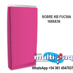 SOBRE KB FUCSIA 16X6X36