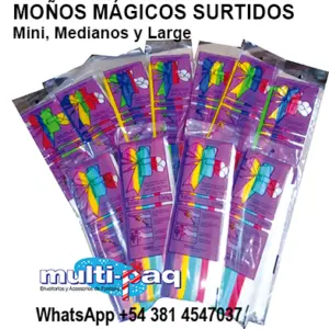 MOÑO MAGICOS SURTIDOS MEDIANOS X 50